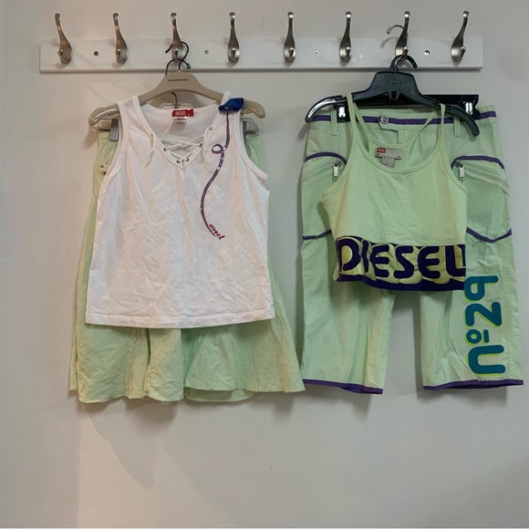 Diesel Kids Long Surf Shorts - Picture 8 of 9